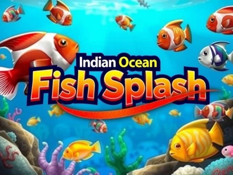 Indian Ocean Fish Splash - Main Cover Indian Ocean Fish Splash game cover showing colorful fish in Indian Ocean
